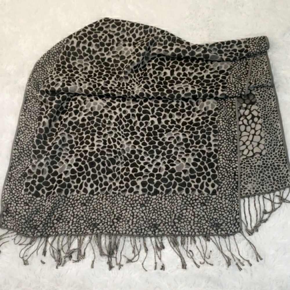 Animal Print Scarf Wrap Large
